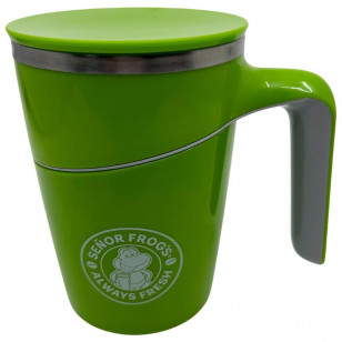 TAZA HANDLE CON TAPA 470 ML - SF ALWAYS COFFEE