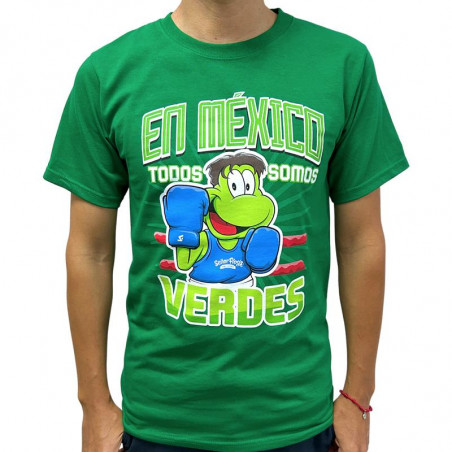 PLAYERA BÁSICA ALGODÓN - SF SOMOS VERDES