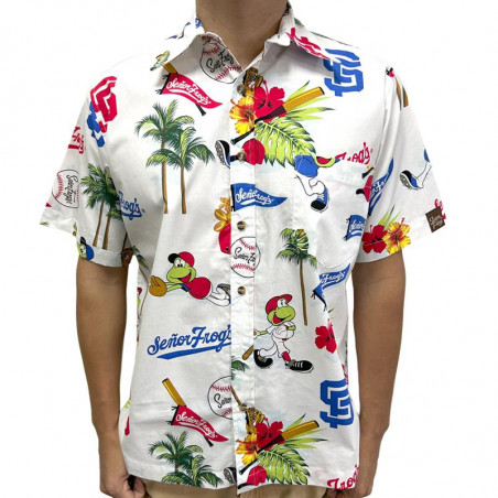 CAMISA HOMBRE HAWAIANA - SF BEISBOL HAWAII