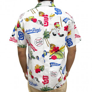 CAMISA HOMBRE HAWAIANA - SF BEISBOL HAWAII