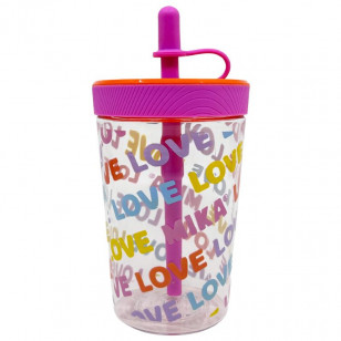 VASO DE PLÁSTICO 500 ML - MK COLOR LOVE