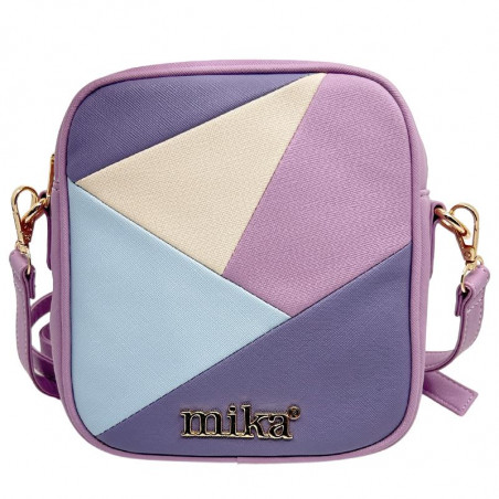 MOCHILA - MK PURPLE SHAPES