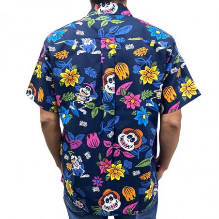 CAMISA HOMBRE HAWAIANA - SF CALAVERA HAWAII