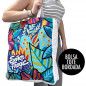 BOLSA TOTE BORDADA - SF INDIA TROPIC