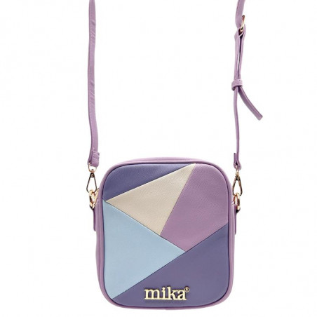 MOCHILA - MK PURPLE SHAPES