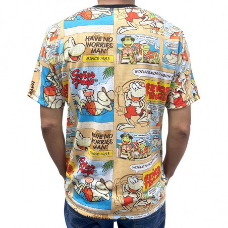 PLAYERA CAB SUBLIM - SF RETRO COMIC