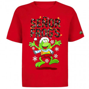 PLAYERA BÁSICA INFANTIL - SF LUCES DE NAVIDAD