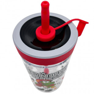 VASO CON POPOTE 500 ML - SF ALL STAR FOOTBALL