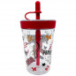 VASO CON POPOTE 500 ML - SF ALL STAR FOOTBALL