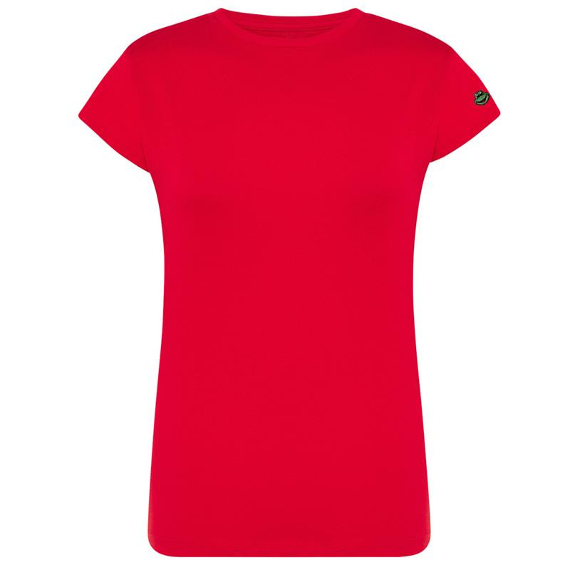 PLAYERA DAMA COMFORT - PERSONALIZADO ROJO