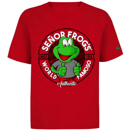 PLAYERA BÁSICA INFANTIL - SF WORLD FAMOSO CH