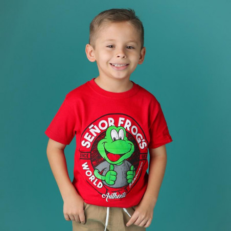 PLAYERA BÁSICA INFANTIL - SF WORLD FAMOSO CH