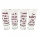 SET 4 TEQUILEROS - SF FRASES TEQUILERAS D