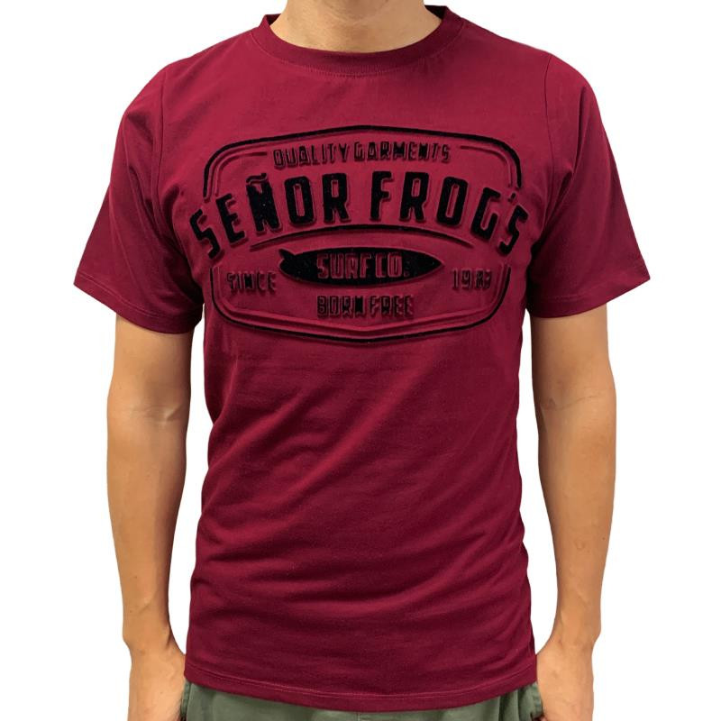 PLAYERA HOMBRE GRABADO - SF SELLO SURF EMB